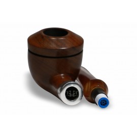 Cachimbo Bertoldi Luiggi Natural Longo 9mm Peça Única